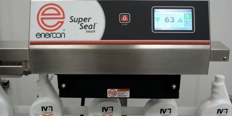 The Super Seal™ Touch induction sealer delivers consistent performance without bottle stalls or cap meltdowns.